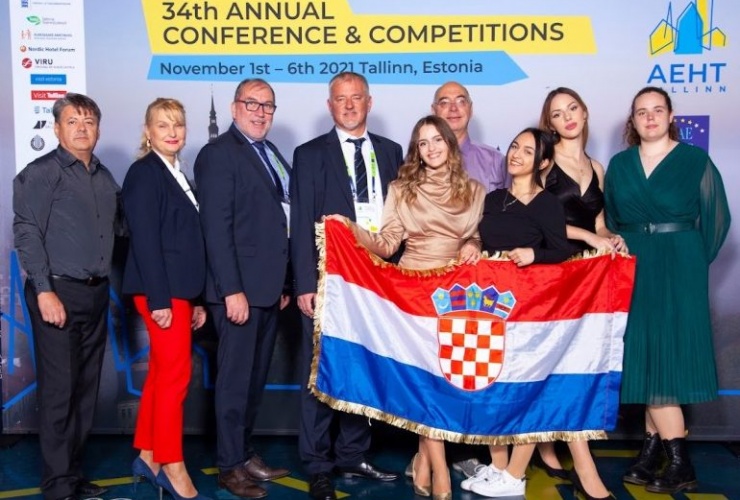 Turističko  ugostiteljska škola, Split – Regionalni centar kompetentnosti na 34. konferenciji AEHT-a u Tallinnu