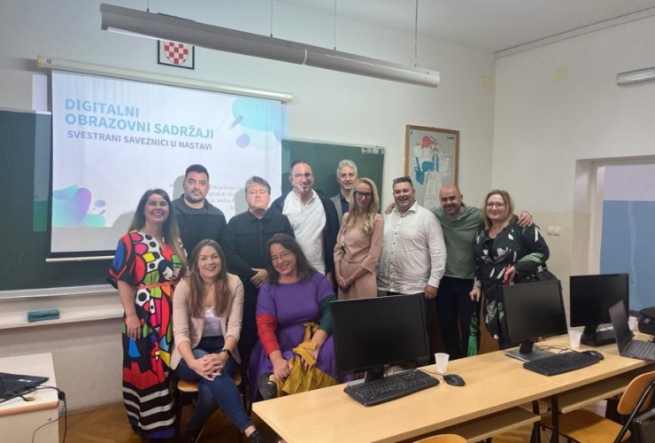 Edukacija za metodičke i didaktičke principe izrade i uporabe digitalnih obrazovnih sadržaja